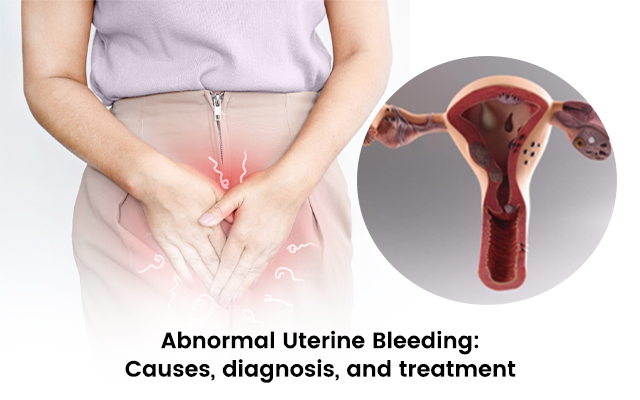 abnormal uterine bleeding due to hormonal imbalance