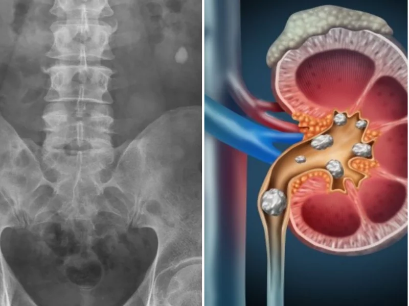 calcium phosphate renal calculi