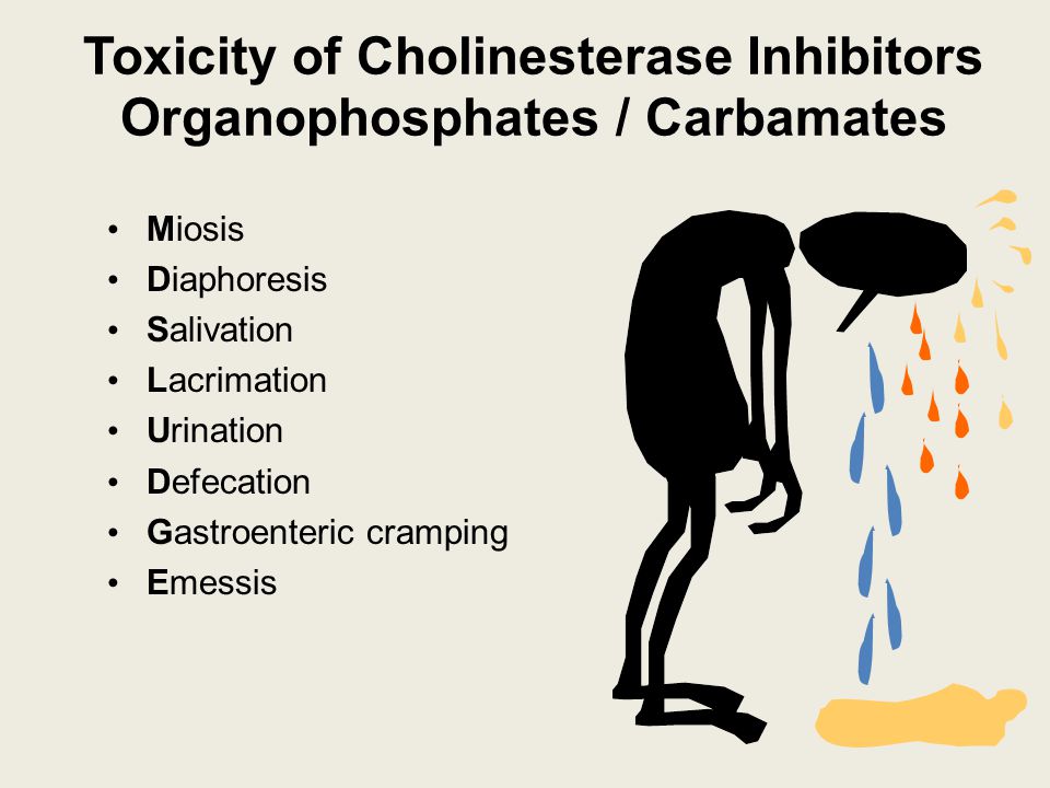 cholinesterase inhibitors toxicity