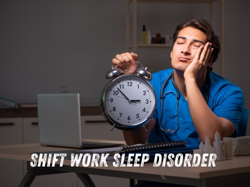 sleepiness due to shift work sleep disorder