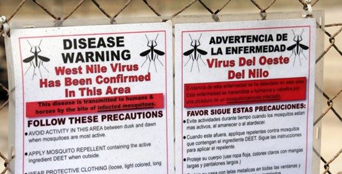West Nile virus warning