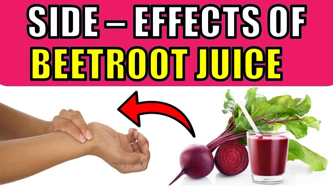 Beetroot Juice Disadvantages